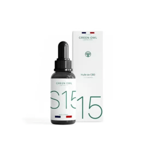 Huile de CBD 15% Isolat Green Owl
