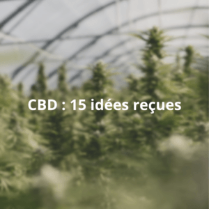 15 idées reçues sur le cbd