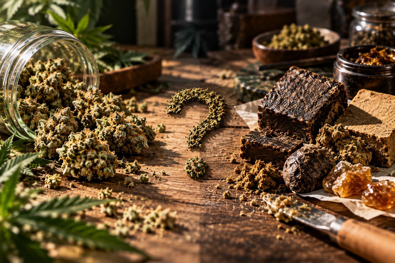 Fleur ou résine de CBD : que choisir ?
