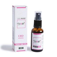 achat Huile MCT CBD 15% 30ml HexaCube