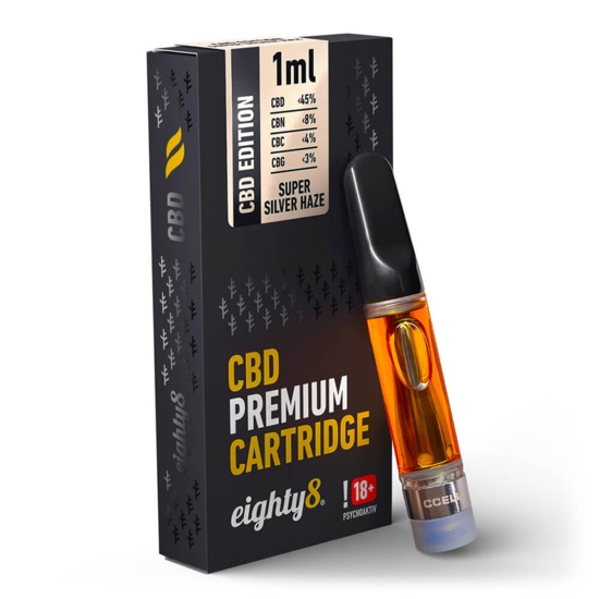 Cartouche 45% CBD Super Silver Haze - Eighty8