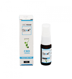 achat Huile MCT CBD 10% Goût Mojito Hexa3