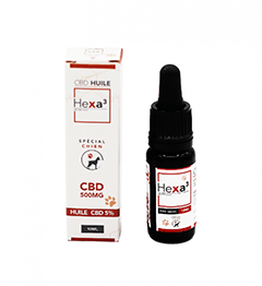achat huile CBD 5% chien