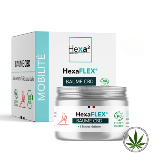 Baume Musculaire CBD - Hexa3