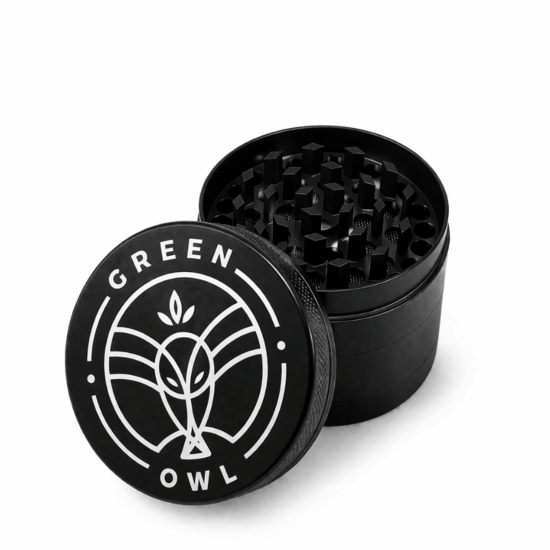 Grinder Métal Green Owl - Black