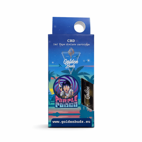 Cartouche CBD Purple Punch - Golden Buds