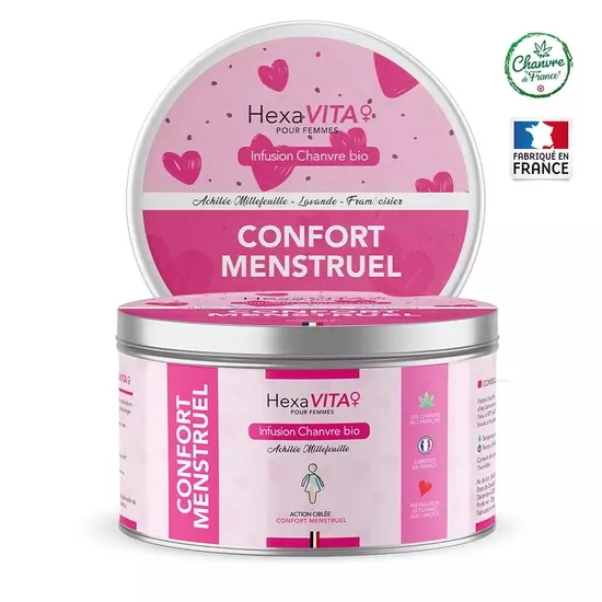 Infusion CBD Confort Menstruel 30g - Hexa3