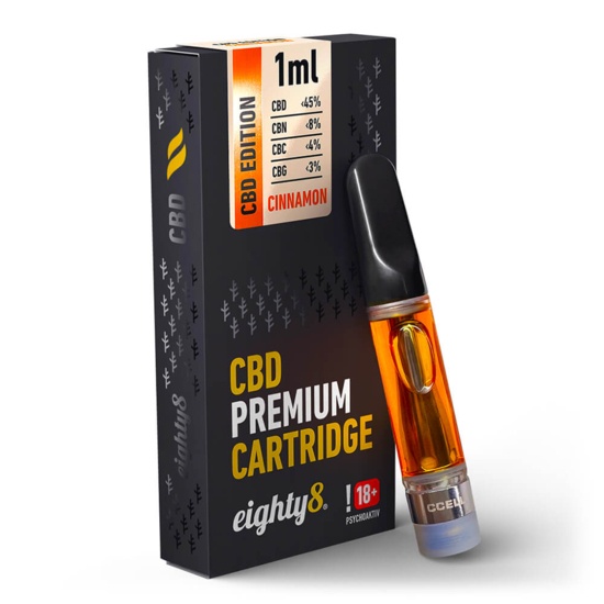 Cartouche 45% CBD Cannelle - Eighty8
