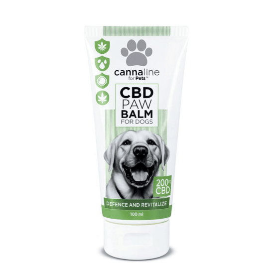 Baume CBD pour Coussinets Chien