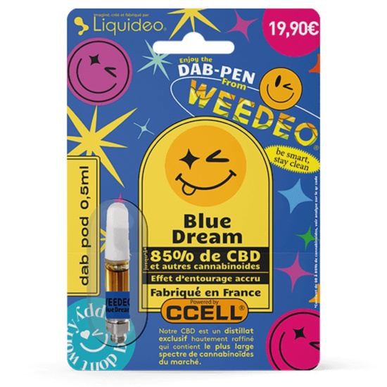 Cartouche CBD Blue Dream - Weedeo
