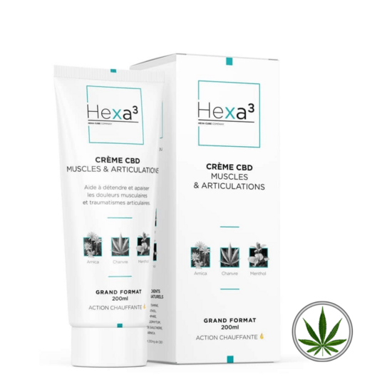 Crème CBD Arnica - Hexa3