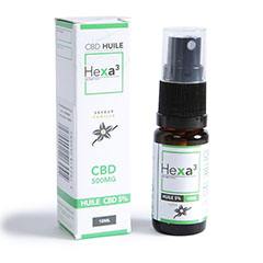 acheter  Huile MCT CBD 5% HexaCube (Vanille)