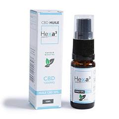 achat Huile MCT CBD 10% HexaCube (Menthe)
