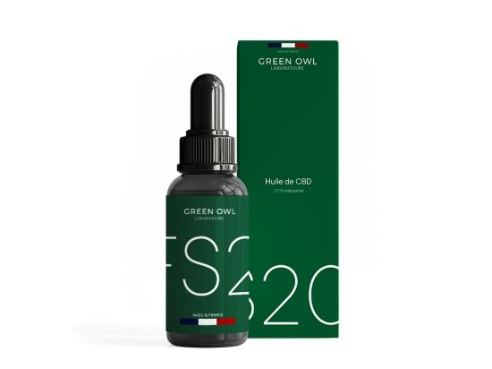 Huile CBD 20 % Full Spectrum Green Owl