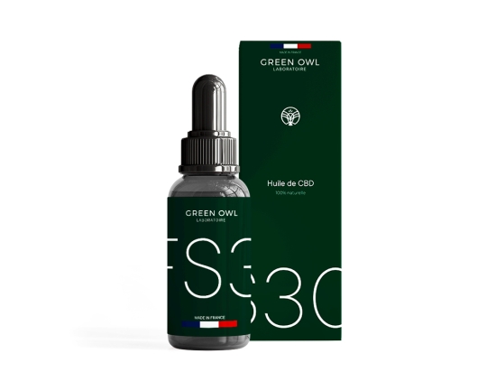 Huile CBD 30 % Full Spectrum Green Owl