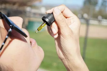 prendre de l'huile CBD