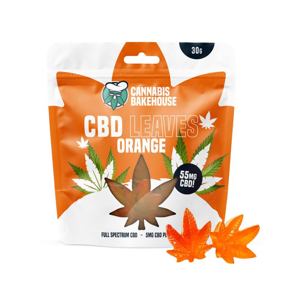 Bonbons CBD Orange 55mg - Cannabis Bakehouse