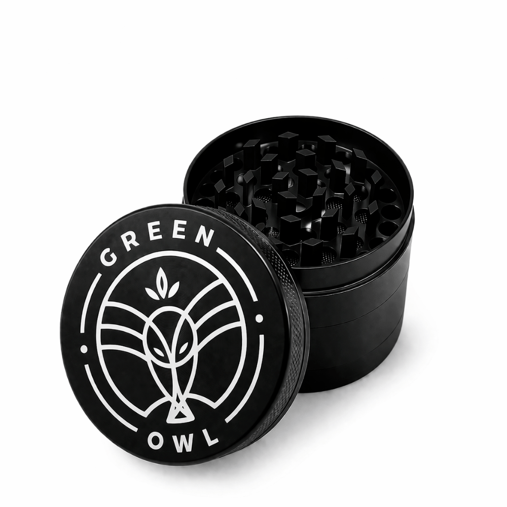 Grinder Métal Green Owl - Black