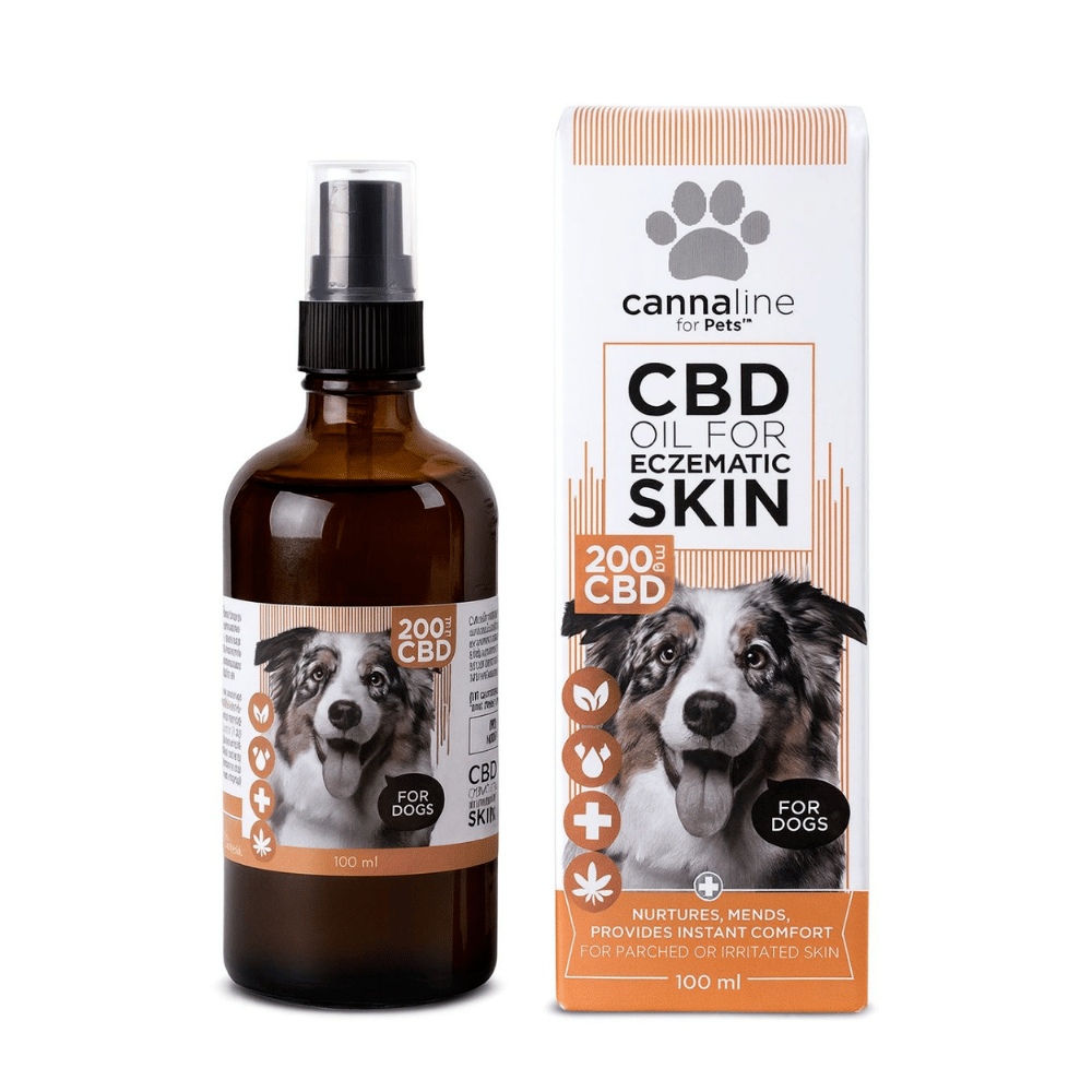 Huile CBD pour Chien – Cannaline 200mg – 100 ml