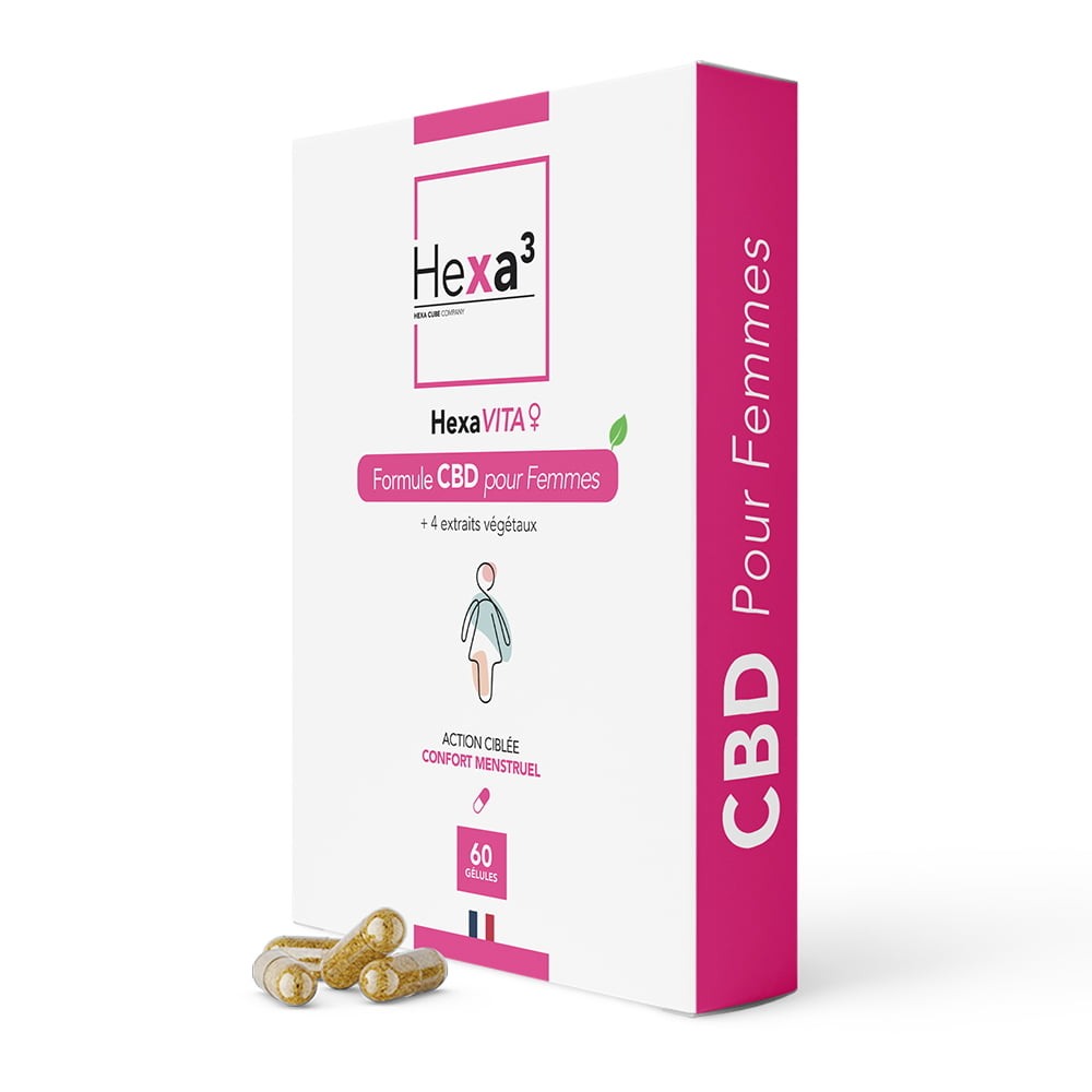 Capsules CBD Confort Menstruel - Hexa3