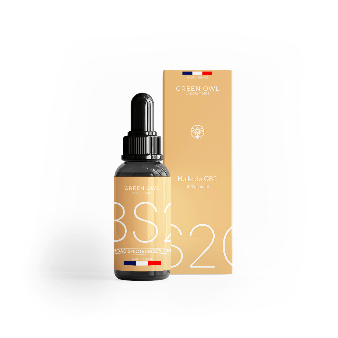 Huile CBD 20% Broad Spectrum - GreenOwl