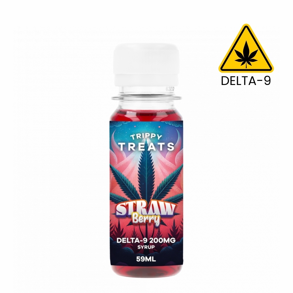 Sirop Fraise 200mg D9 THC