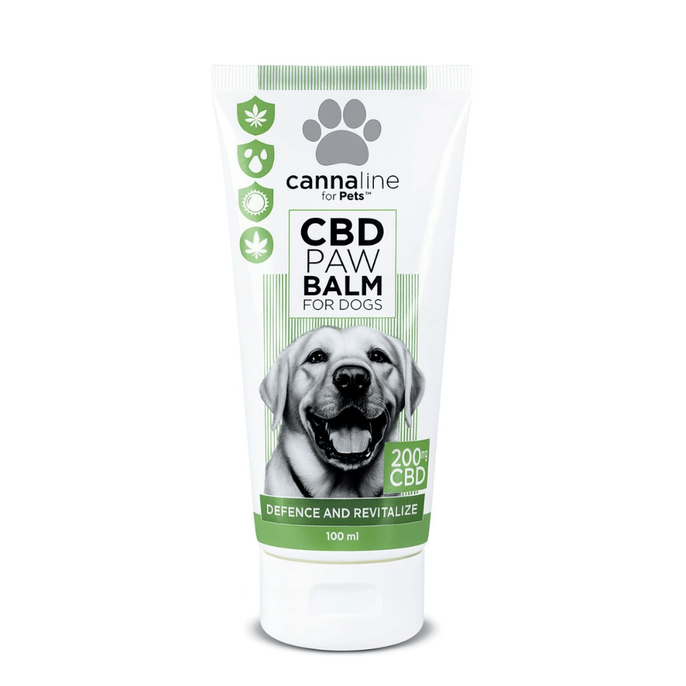 Baume CBD pour Coussinets Chien – Cannaline for Pets 200 mg – 100 ml