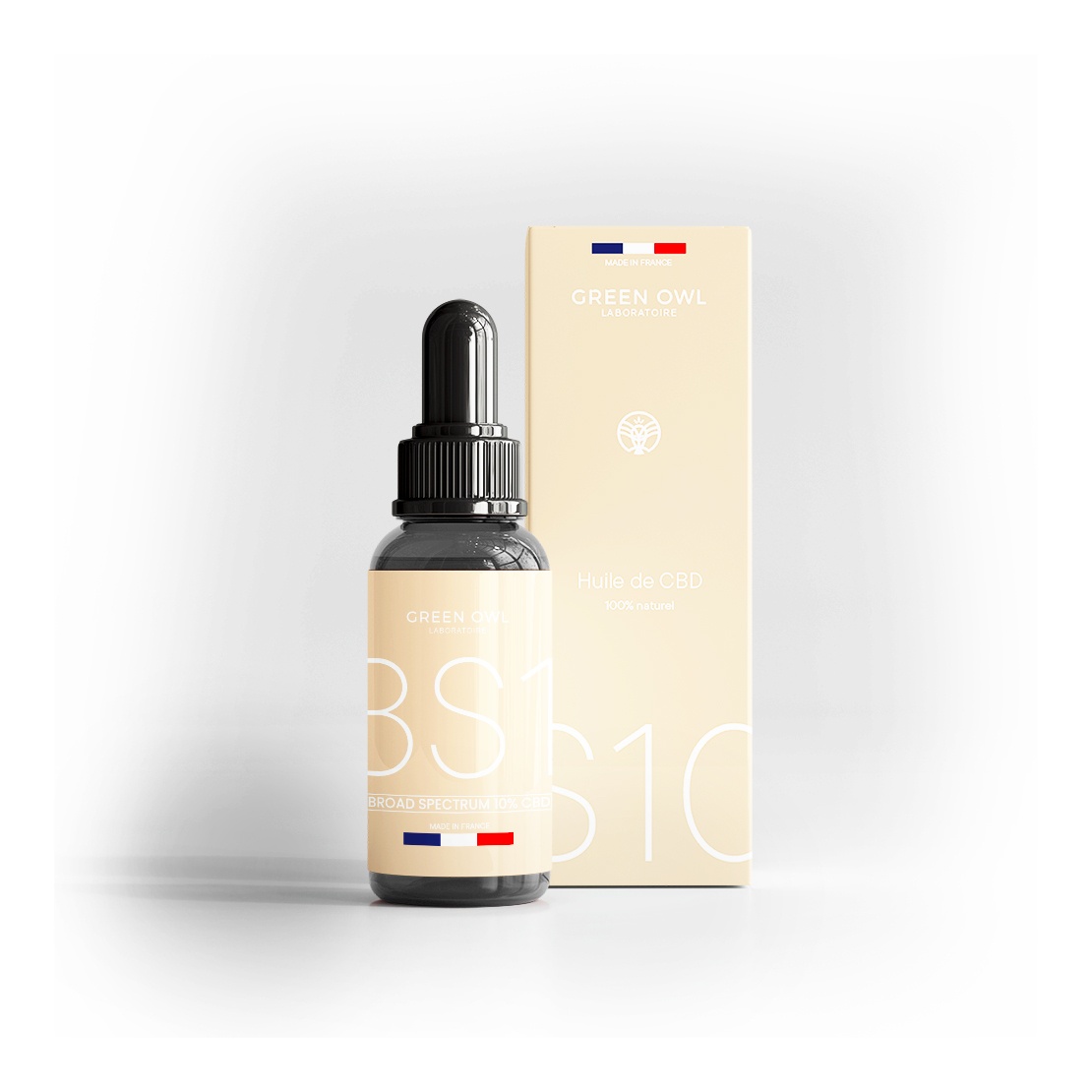 Huile CBD 10% Broad Spectrum - GreenOwl