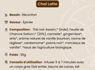 Thé CBD Chai Latte 35 g