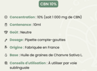 Huile CBN 10% Greenowl