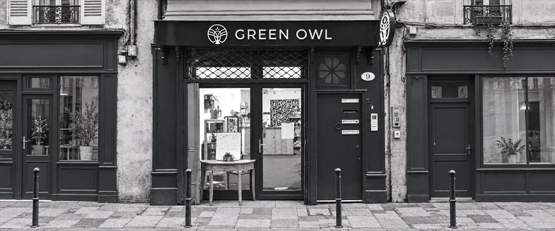 La boutique Green Owl — 9 rue Peyrolières, Toulouse